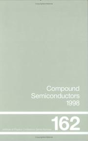 Cover of: Compound Semiconductors 1998 by 