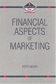 Cover of: Financial Aspects of Marketing (Marketing Series: Student) (Marketing Series: Student)