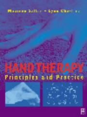 Cover of: Hand Therapy: Principles and Practice