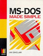 Cover of: MS-DOS Made Simple (Computing Made Simple)