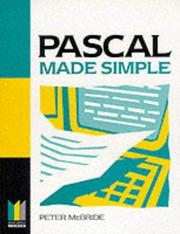 Cover of: Pascal Made Simple (Made Simple Computer) by McBride, P. K. McBride