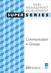 Cover of: Communicating in Groups (Super)