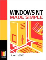 Cover of: Windows NT Made Simple (Made Simple Computer)