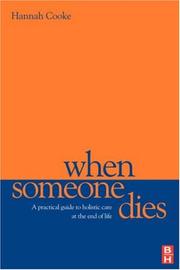 When Someone Dies by Hannah Cooke