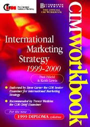 Cover of: International Marketing Strategy 1999-2000 (Cim Workbook Series)