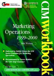 Cover of: Marketing Operations 1999-2000 (Cim Workbook Series)
