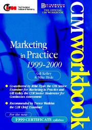 Cover of: Marketing in Practice 1999-2000 (Cim Workbook Series) | Mike Hyde