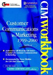 Cover of: Customer Communications 1999-2000 (Cim Workbook Series)