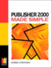 Cover of: Publisher 2000 Made Simple