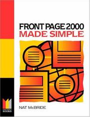 Cover of: FrontPage 2000 Made Simple