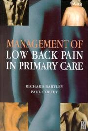 Cover of: Management of Low Back Pain in Primary Care