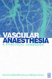 Cover of: Vascular Anaesthesia: A Practical Handbook
