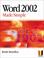 Cover of: Word 2002 Made Simple