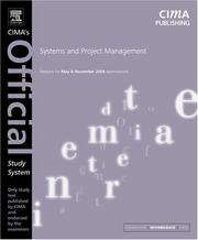 Cover of: Systems and Project Management, Fourth Edition: For May and November 2004 Exams (CIMA Official Study Systems: Intermediate Level (2004 exams))