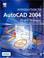 Cover of: Introduction to AutoCAD 2004