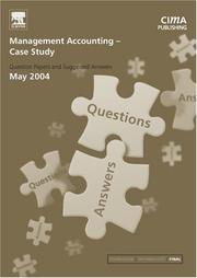 Cover of: Management Accounting- Case Study May 2004 Exam Q&As (CIMA May 2004 Q&As) by CIMA