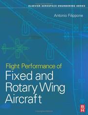 Cover of: Flight Performance of Fixed and Rotary Wing Aircraft | Antonio Filippone