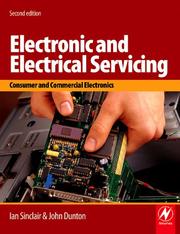 Cover of: Electronic and Electrical Servicing, Second Edition by Ian Sinclair, John Dunton