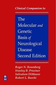 Cover of: Clinical Companion to the Molecular and Genetic Basis of Neurological Disease