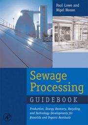 Cover of: Sewage Processing Guidebook | Paul Lowe