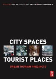 Cover of: City Spaces - Tourist Places: Urban Tourism Precincts