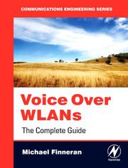 Cover of: Voice Over WLANS | Michael F. Finneran