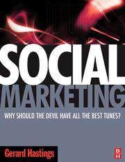 Cover of: Social Marketing by Gerard Hastings
