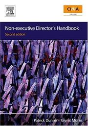 Non-executive director's handbook by Patrick Dunne, Glynis Morris