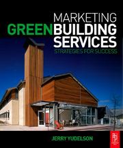 Cover of: Marketing Green Building Services: Strategies for Success