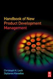 Cover of: Handbook of New Product Development Management