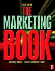 Cover of: The Marketing Book, Sixth Edition by Michael Baker, Susan Hart