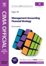 Cover of: CIMA Official Exam Practice Kit Management Accounting Financial Strategy: 2008 Edition (Cima Official Exam Practice Kit)