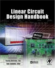 Cover of: Linear Circuit Design Handbook by Engineering Staff Analog Devices Inc.