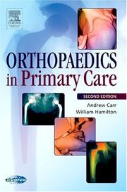 Cover of: Orthopedics in Primary Care