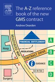 Cover of: The A-Z Reference Book of the New GMS Contract