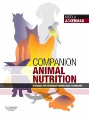 Companion animal nutrition by Nicola Ackerman