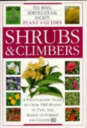 Cover of: Shrubs and Climbers (Royal Horticultural Society Garden Handbooks)