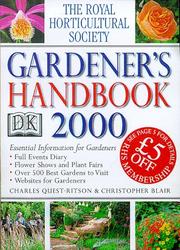 Cover of: Royal Horticultural Society Gardeners' Handbook (RHS)