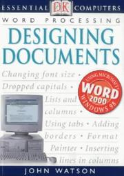 Cover of: Designing Documents (Essential Computers)