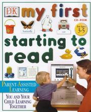 Cover of: My First Starting to Read CD-ROM (My First Reading Scheme)