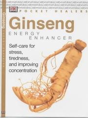 Cover of: Ginseng (Nature Care Pocket Healers) by Stephanie Pederson, Stephanie Pederson