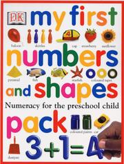 Cover of: My First Numbers and Shapes Pack (My First ...)