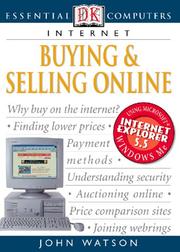 Cover of: Buying and Selling Online (Essential Computers) by John Watson
