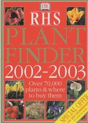Cover of: RHS Plant Finder (Rhs)