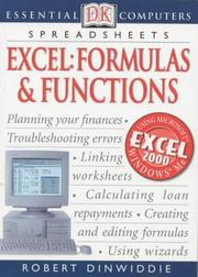 Cover of: Excel Formulas and Functions (Essential Computers) by Robert Dinwiddie