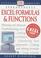 Cover of: Excel Formulas and Functions (Essential Computers)