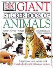 Giant Sticker Book of Animals by colour illustrations