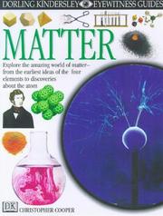 Cover of: Matter (Eyewitness Guide) by Christopher Cooper