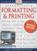 Cover of: Formatting and Printing (Essential Computers)