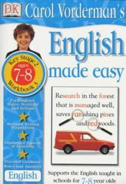 Cover of: English Made Easy (Carol Vorderman's Maths Made Easy)